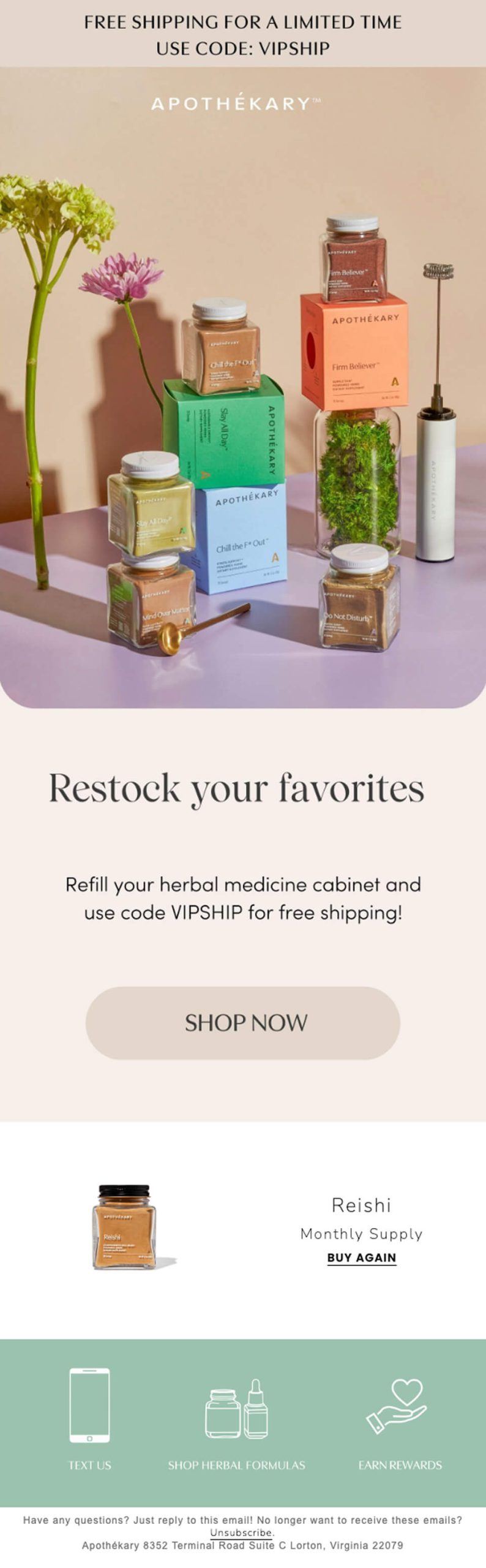 An example of Repeat being used by Apothekary.