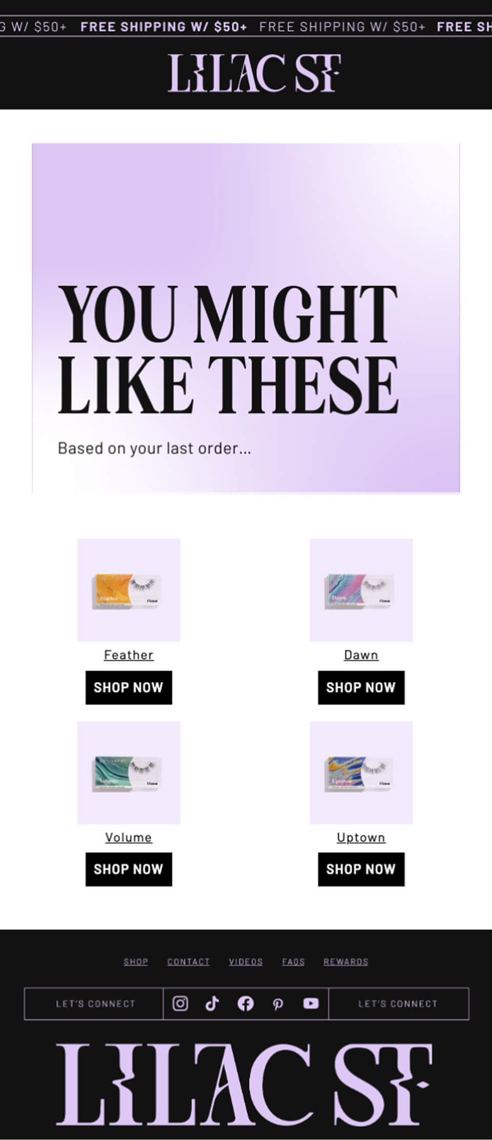 An example of Repeat being used by Lilac St.