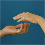 A stock image of a person's hands.